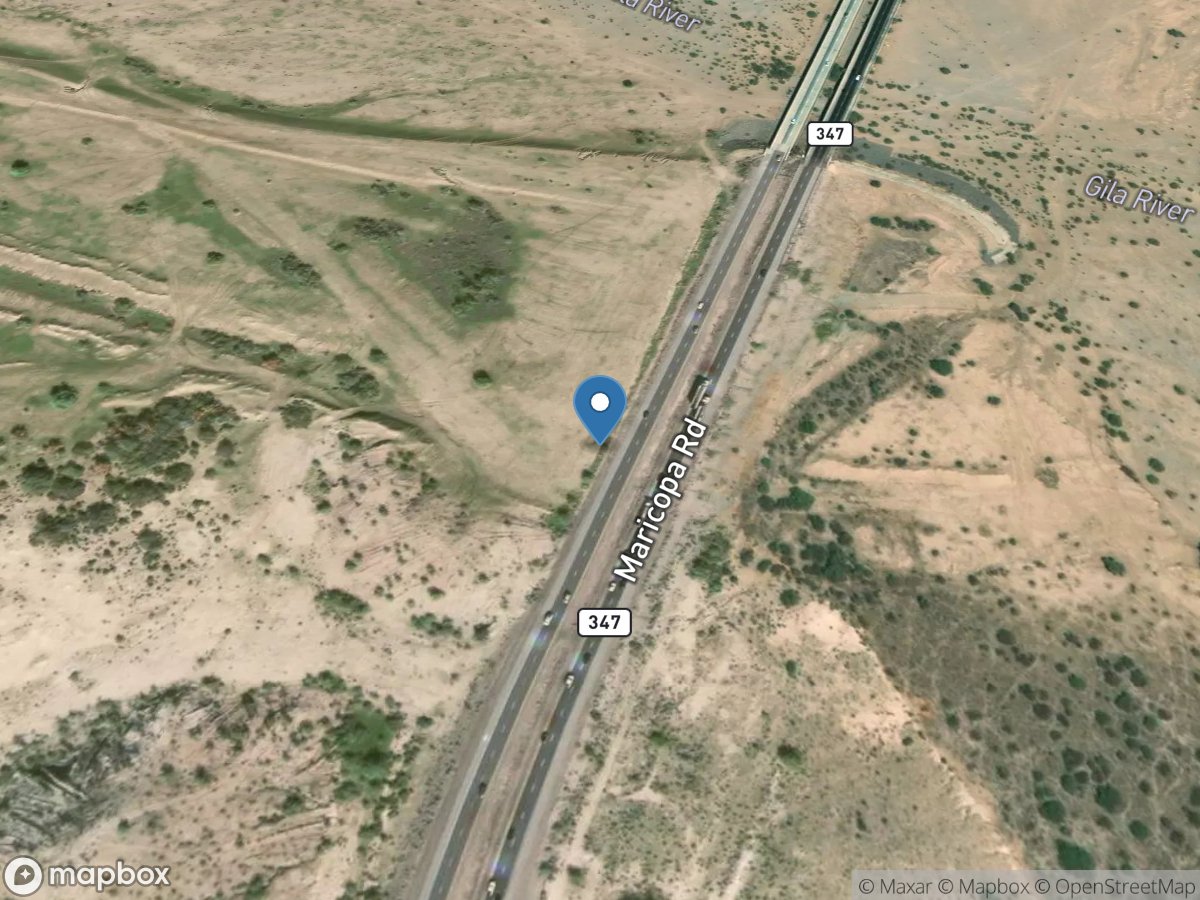 Gila River near Maricopa, Az. location