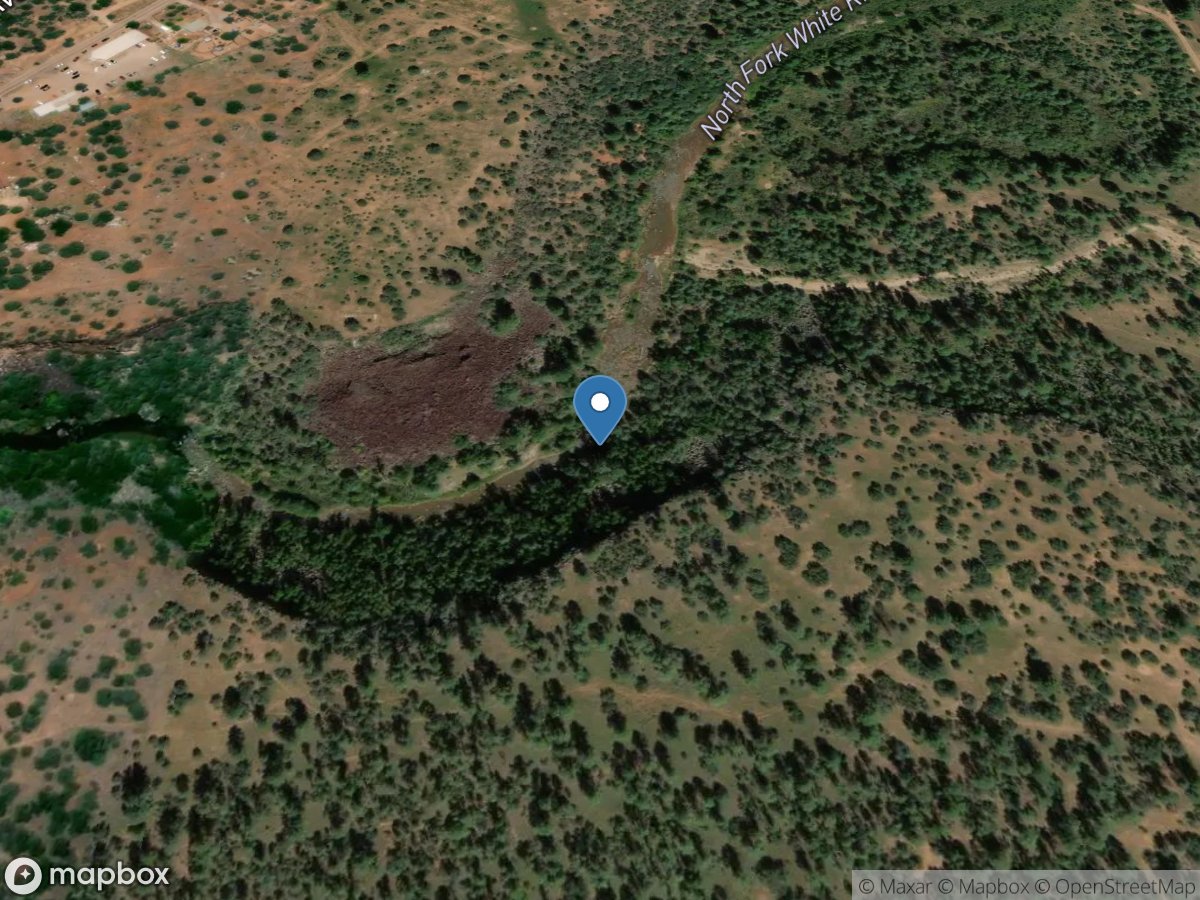 N-Fork White River below Gold Gulch at Whiteriver AZ location