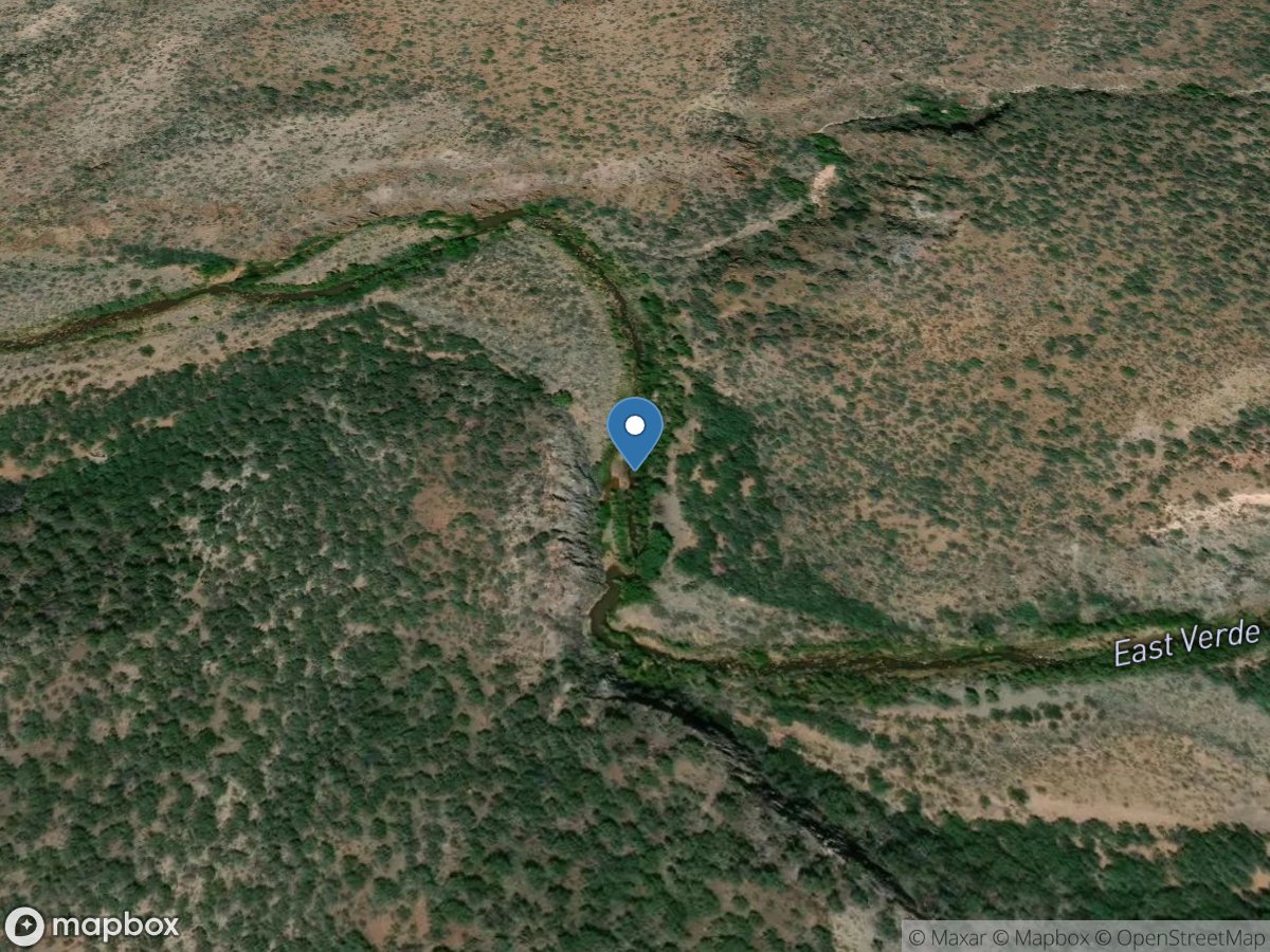 East Verde River near Childs, AZ location