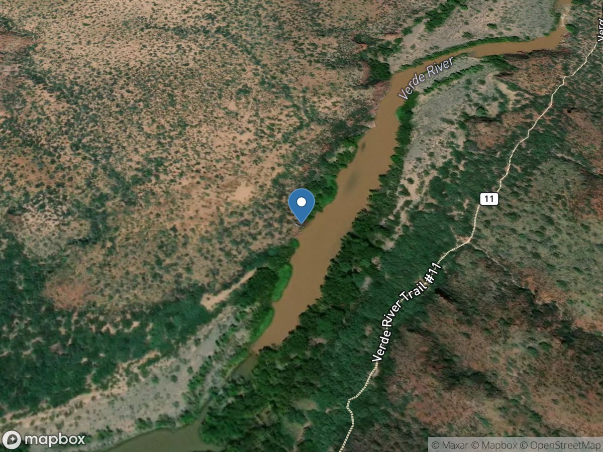 Verde River below East Verde River near Childs, AZ location