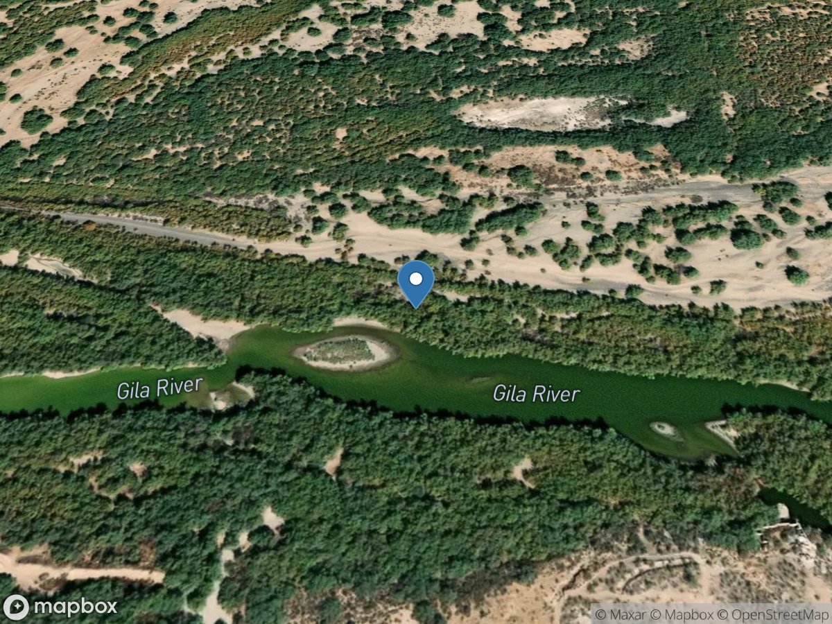 Gila River above Miller Road (x5), near Buckeye, AZ location