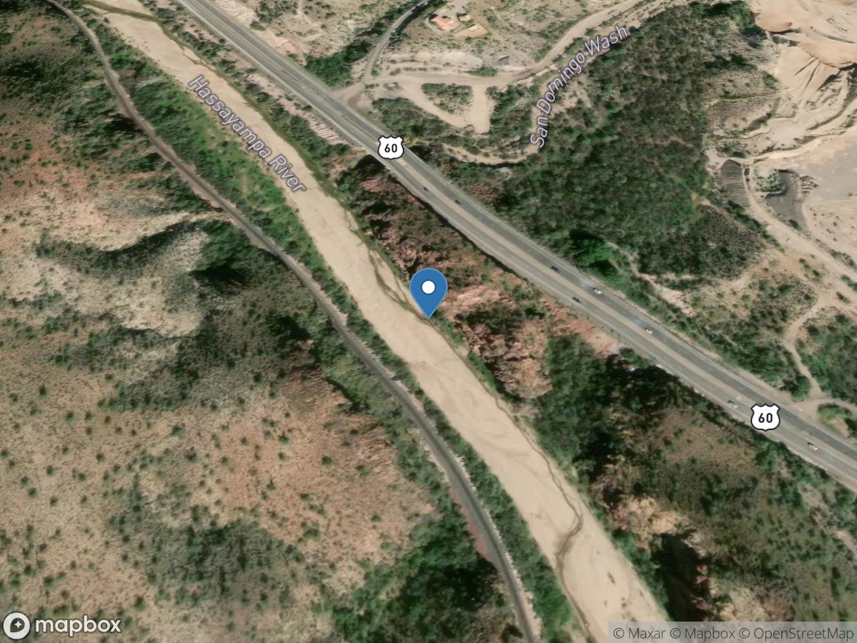 Hassayampa River near Morristown, Az. location