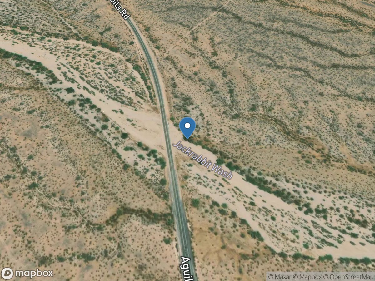 Jack Rabbit Wash near Tonopah, AZ location
