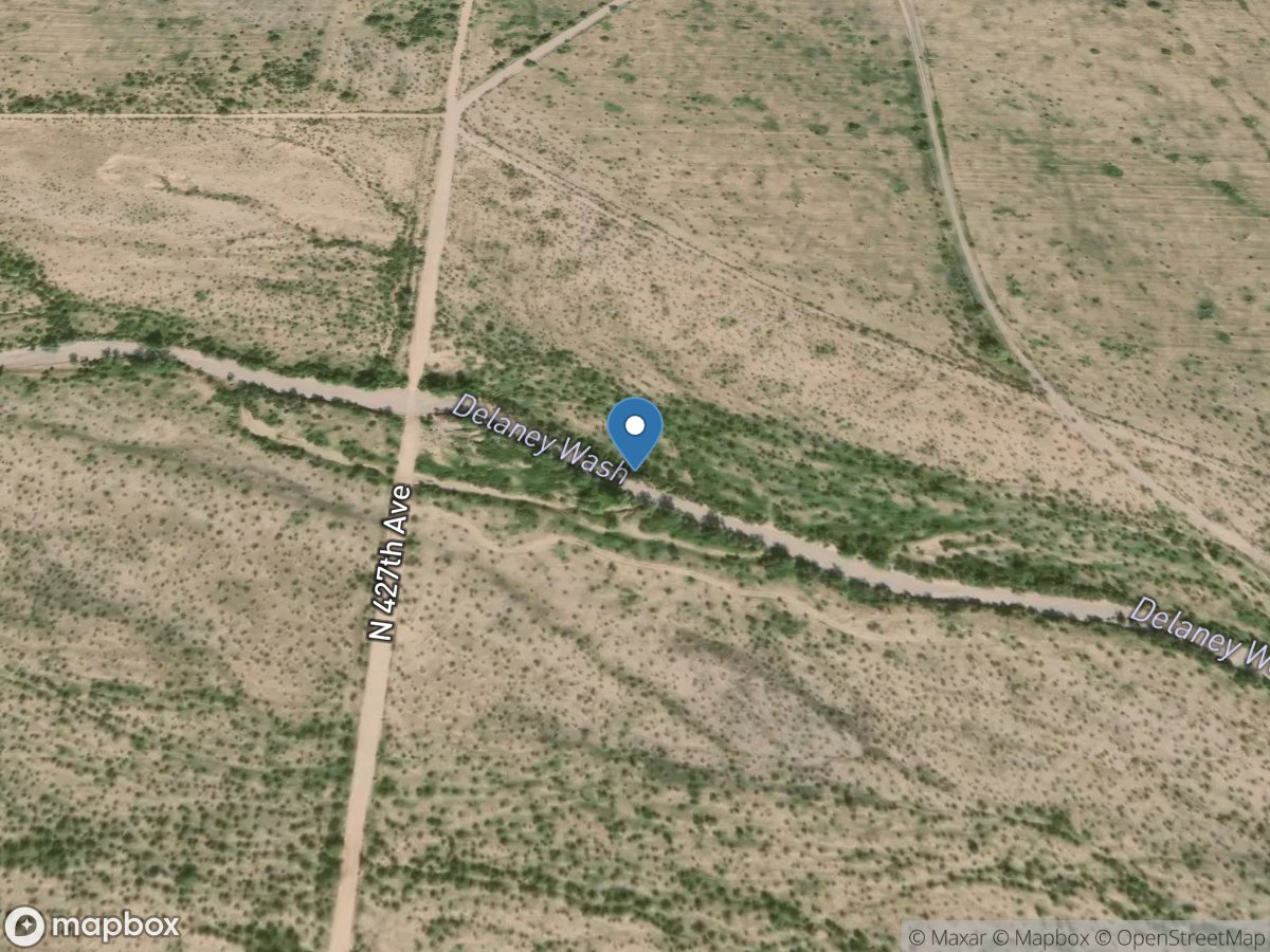 Delaney Wash near Tonopah, AZ location