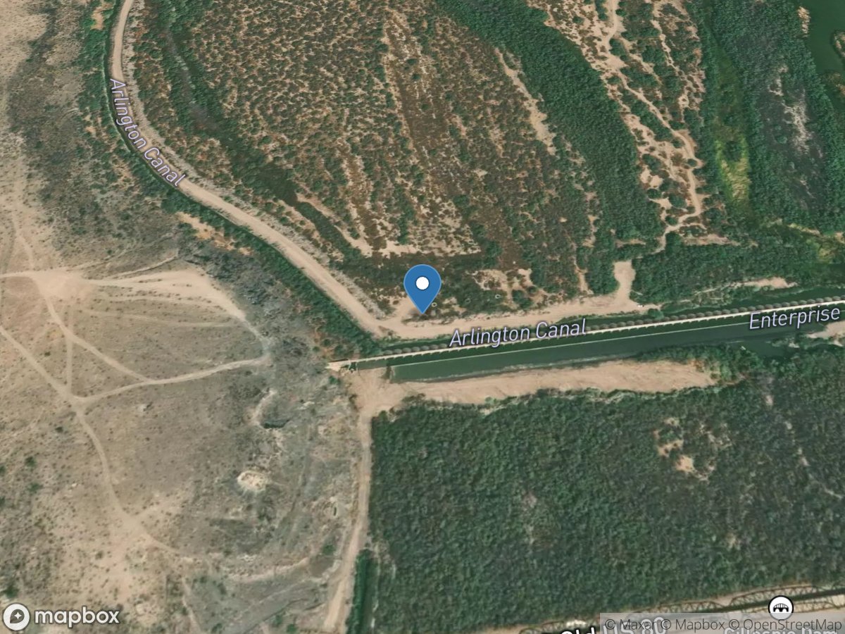 Enterprise Canal at Gillespie DAM, AZ location