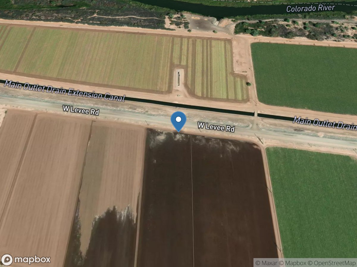 Yuma Mesa Outlet Drain near Yuma, AZ location