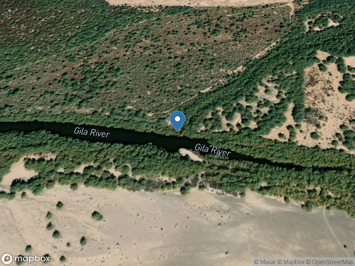 Gila River at Miller Road near Buckeye, AZ location