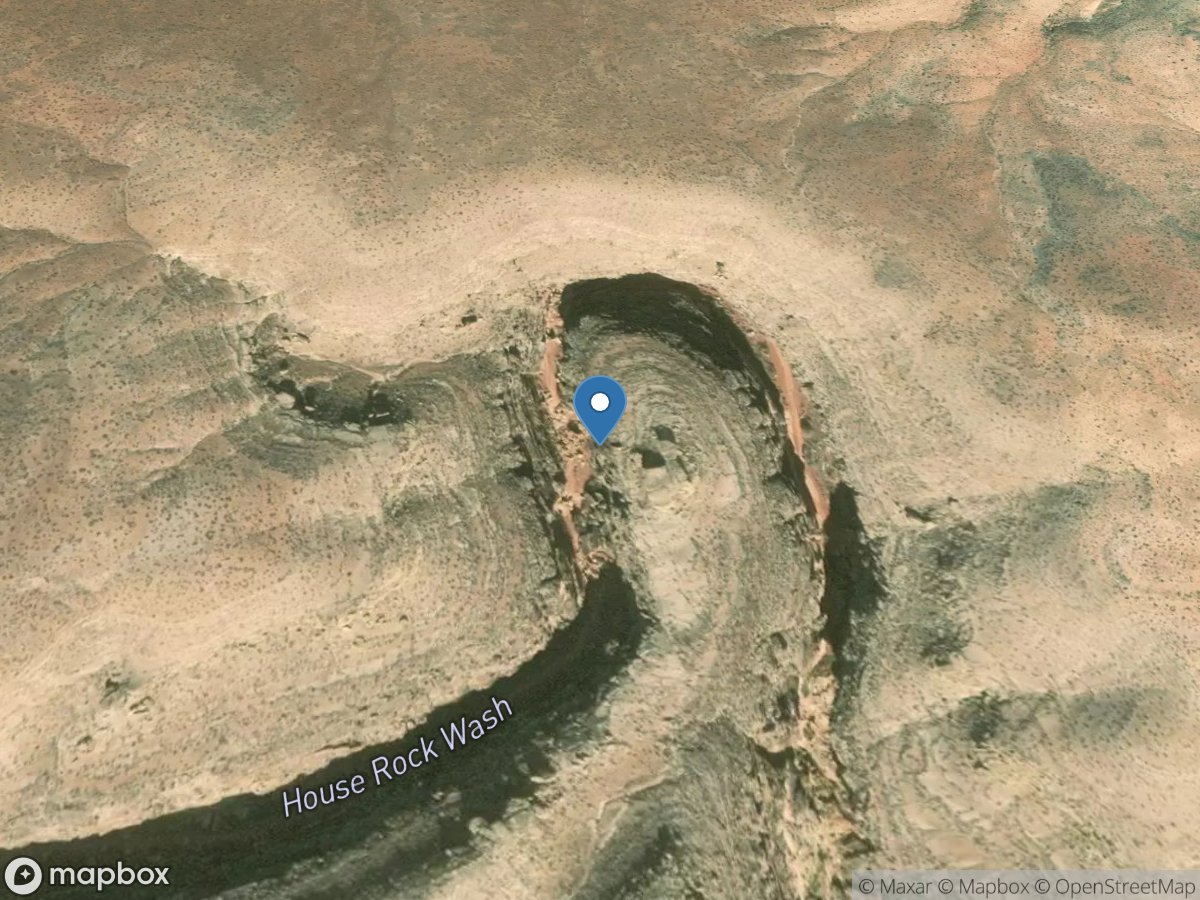 House Rock Wash below Emmett Wash IN Rider Cyn, AZ location