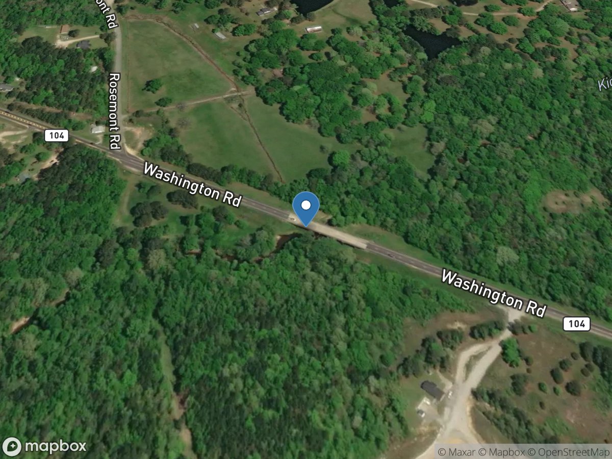 Kiokee Creek at GA 104, near Evans, GA location