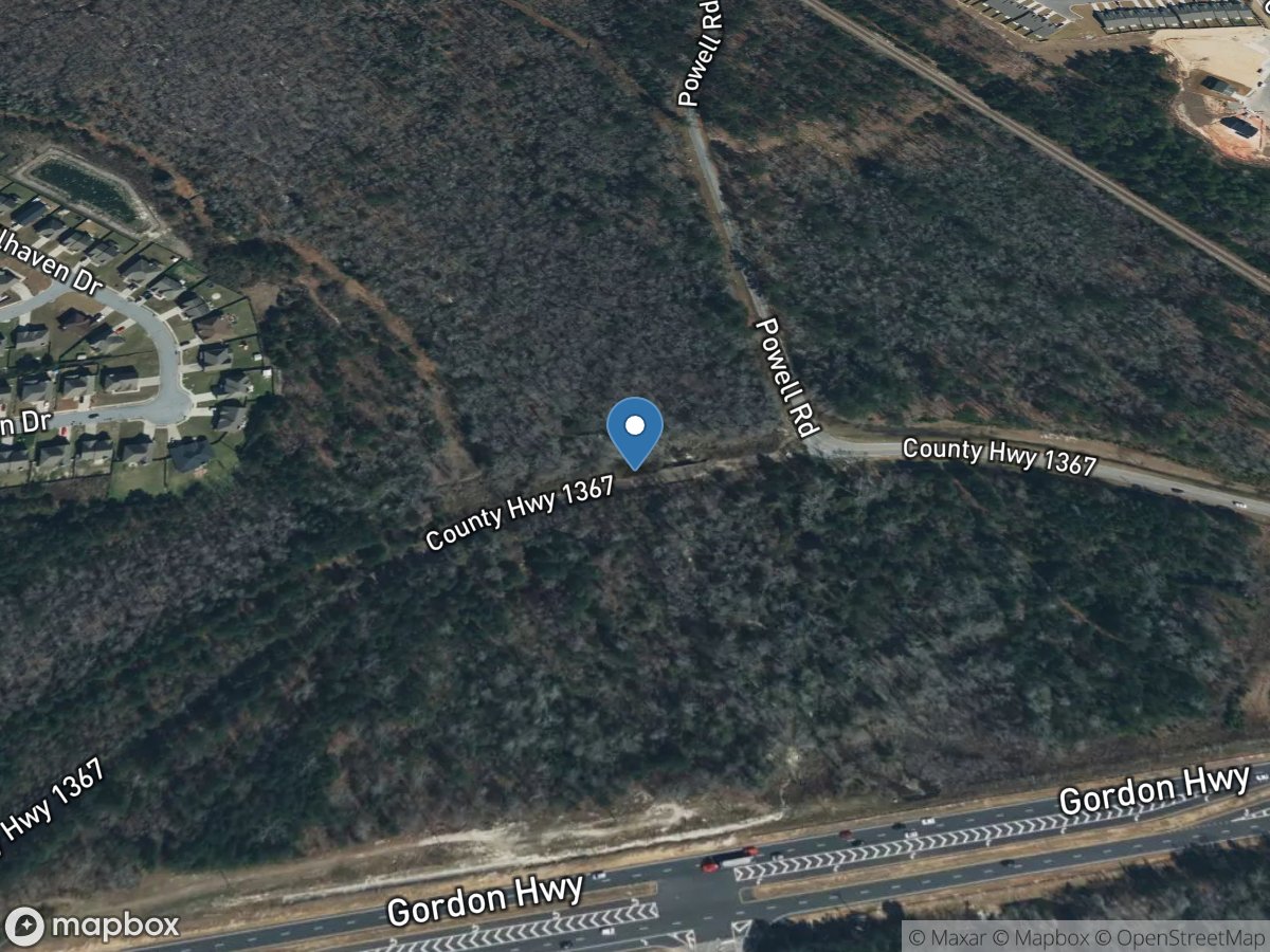 Butler Creek at US 78, at Fort Gordon, GA location