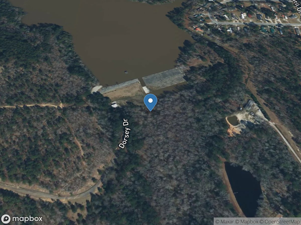 BUTLER Creek BELOW BUTLER Creek Reservoir At FORT GORDON, GA location