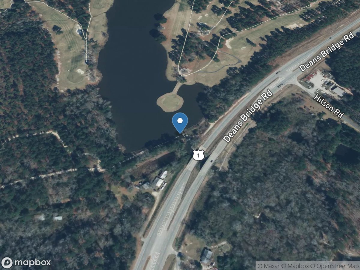 Spirit Creek at US 1, near Augusta, GA location