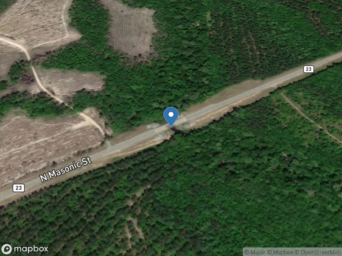 Beaverdam Creek near Sardis, GA location