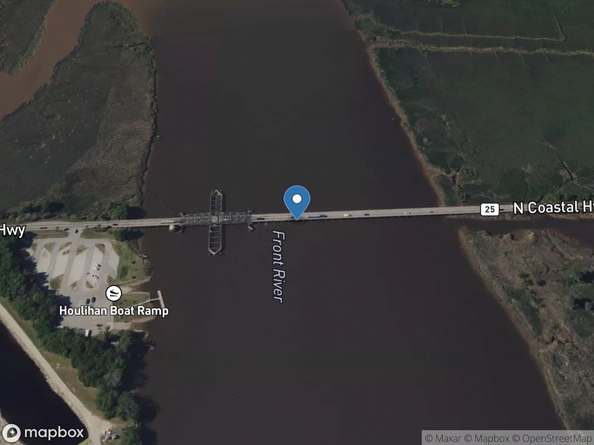 Savannah River at GA 25, at Port Wentworth, GA location