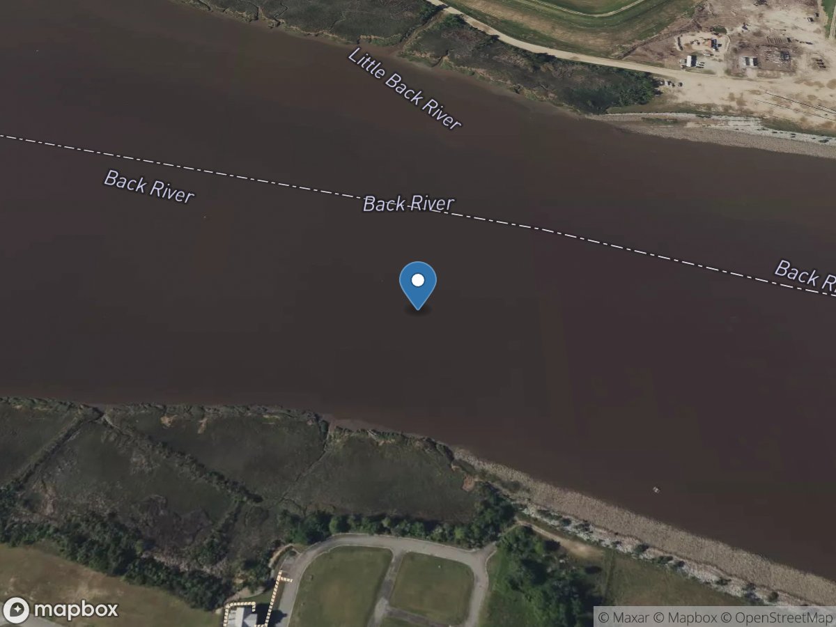 Back River 0.4 MI Downstream Us17, near Savannah, GA location