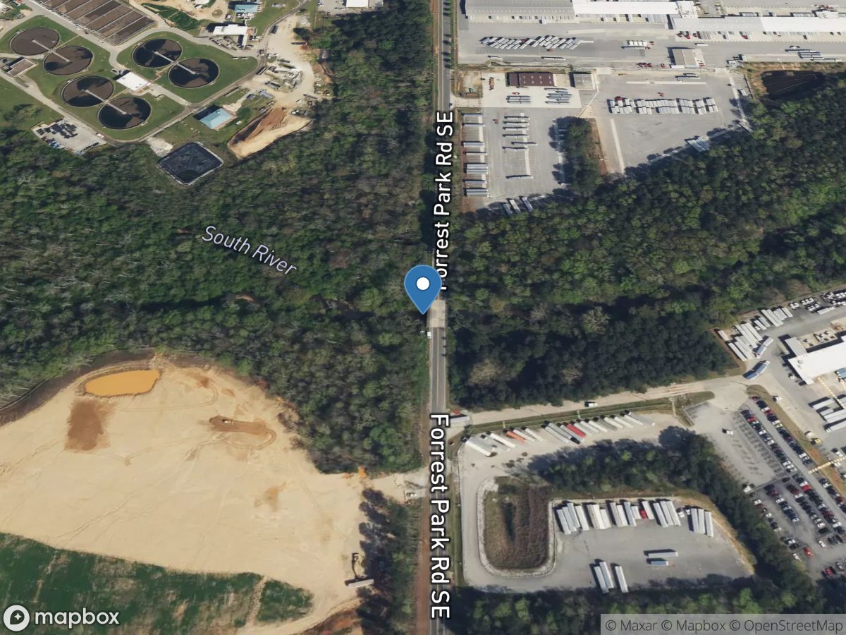 South River at Forrest Park Road, at Atlanta, GA location
