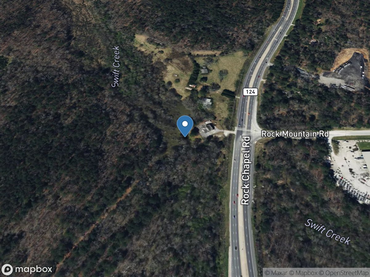 Swift Creek near Lithonia, GA location