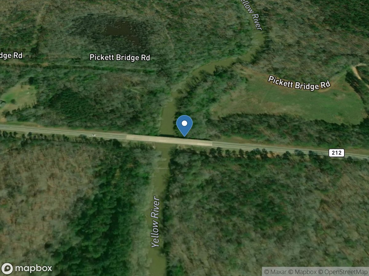 Yellow River at GA 212, near Stewart, GA location