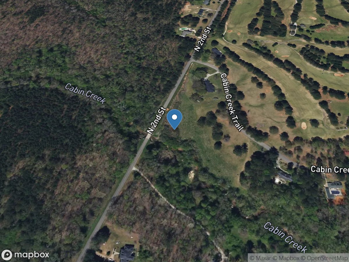 Cabin Creek at North Second Street, near Griffin, GA location