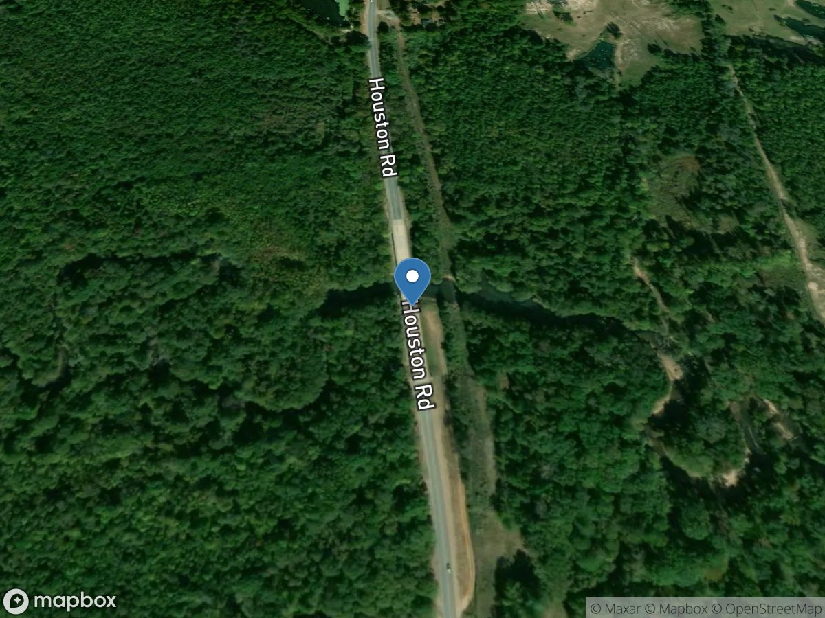 Echeconnee Creek at Houston RD, near Byron, GA location