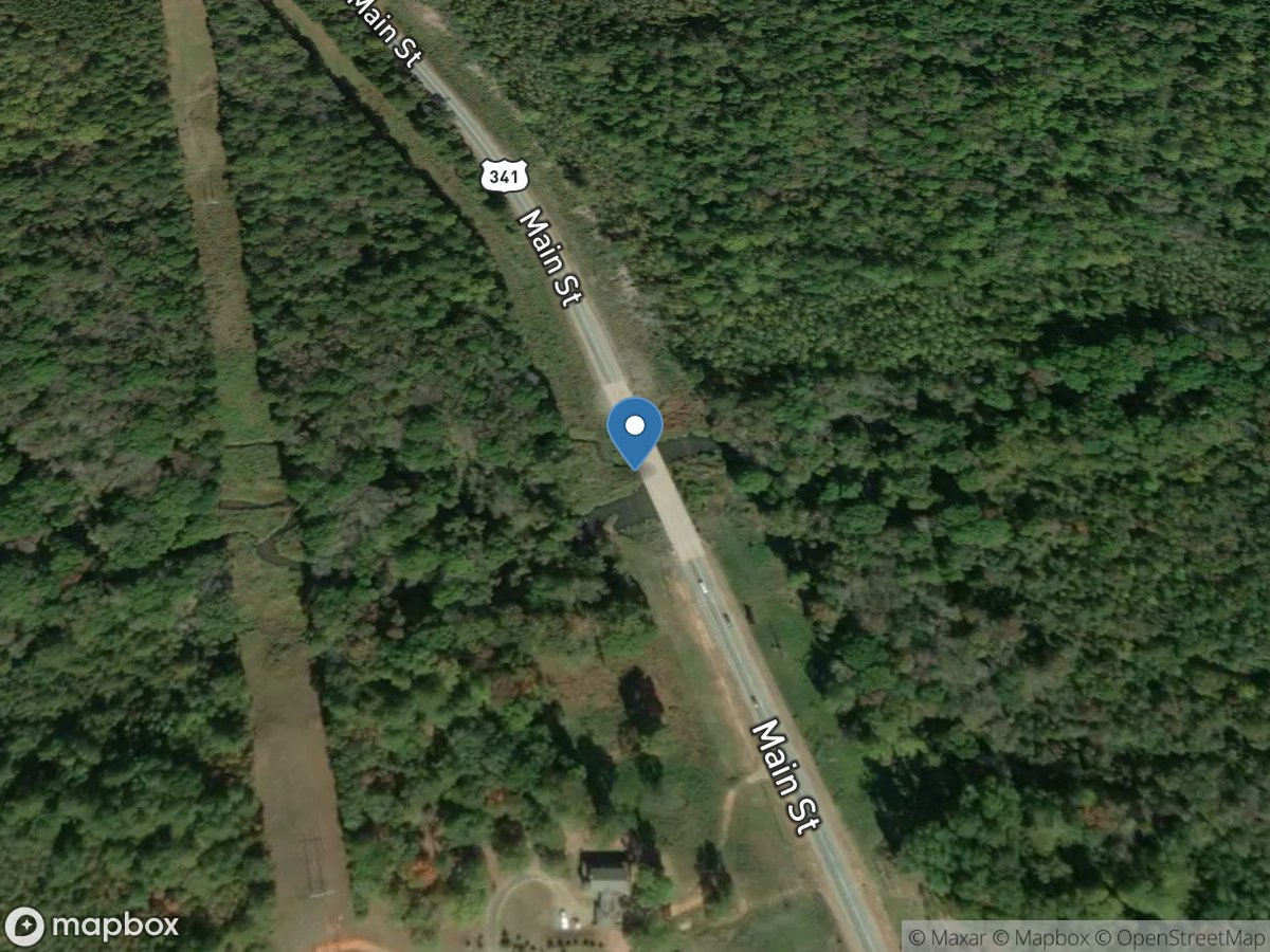 Big Indian Creek at US 341, near Clinchfield, GA location