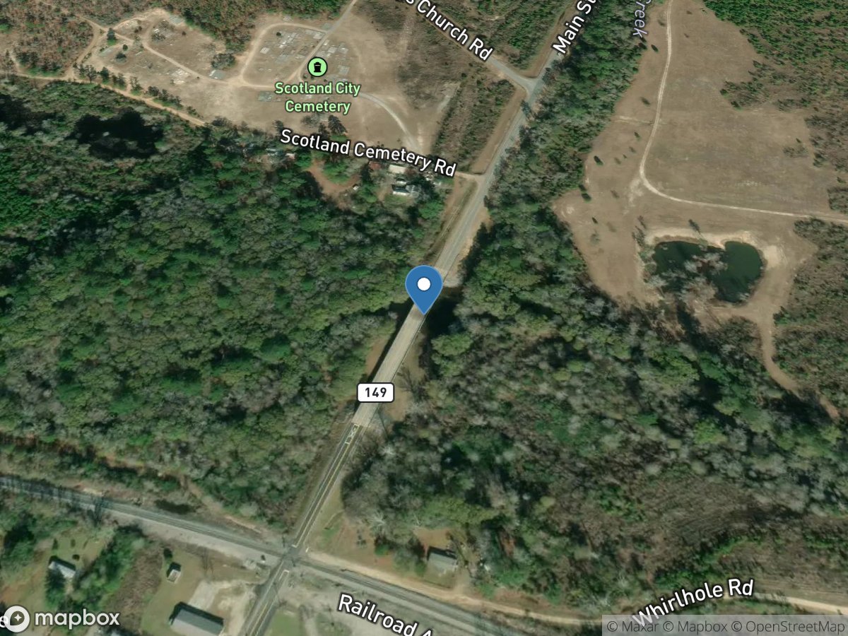 Little Ocmulgee River at GA 149, at Scotland, GA location