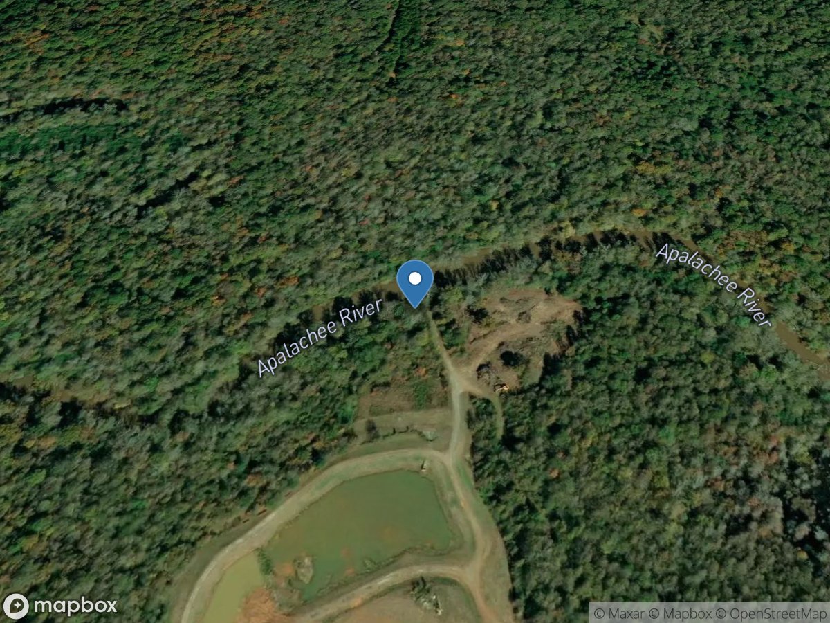 Apalachee River .40 Miles US US 78 near Bogart, GA location