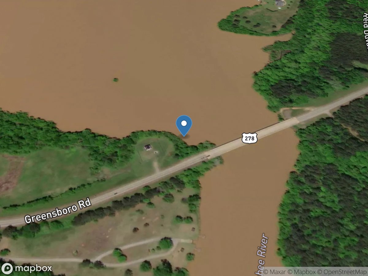 Apalachee River near Buckhead, GA location