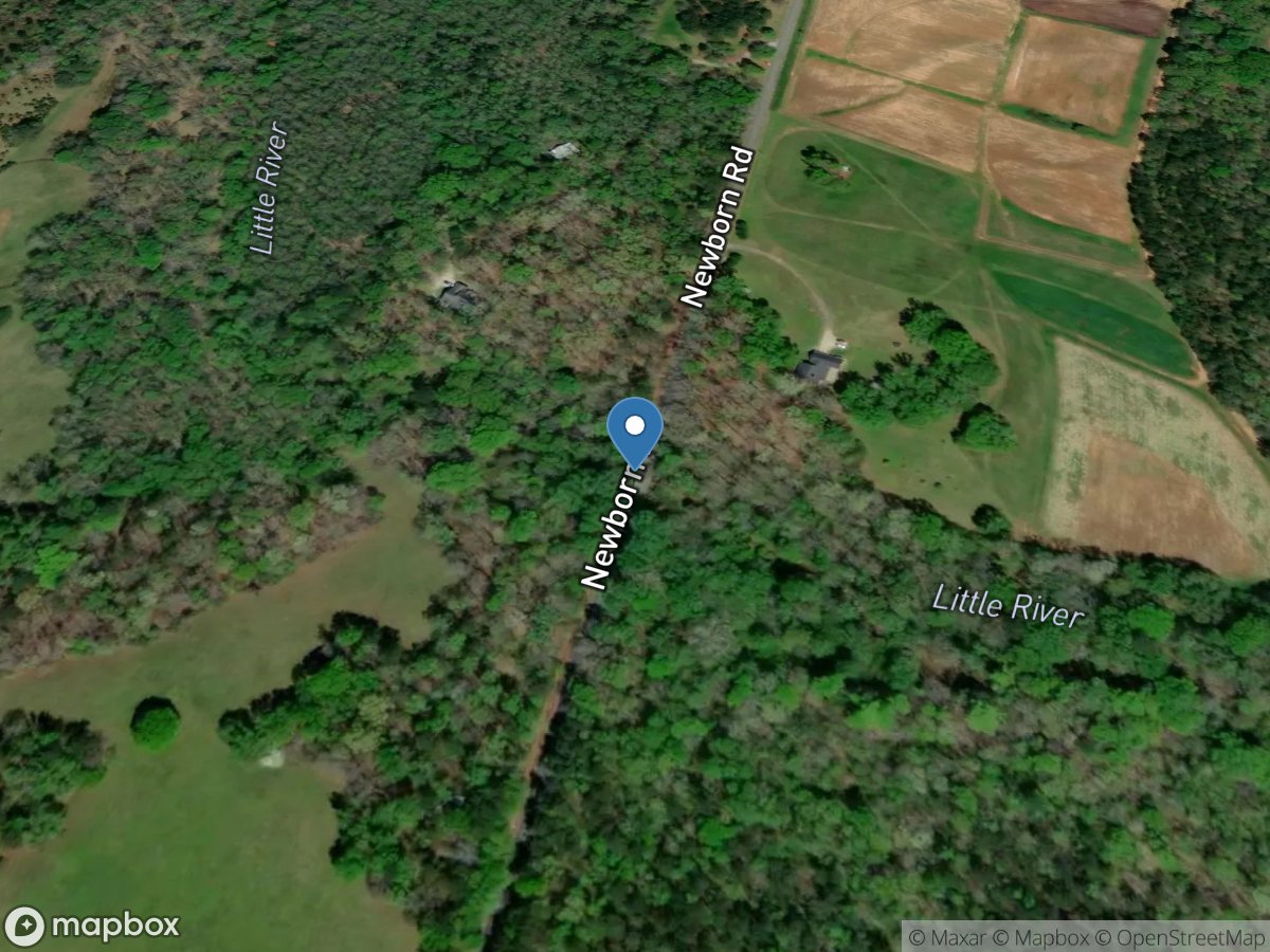 Little River at Newborn Road near Newborn, GA location