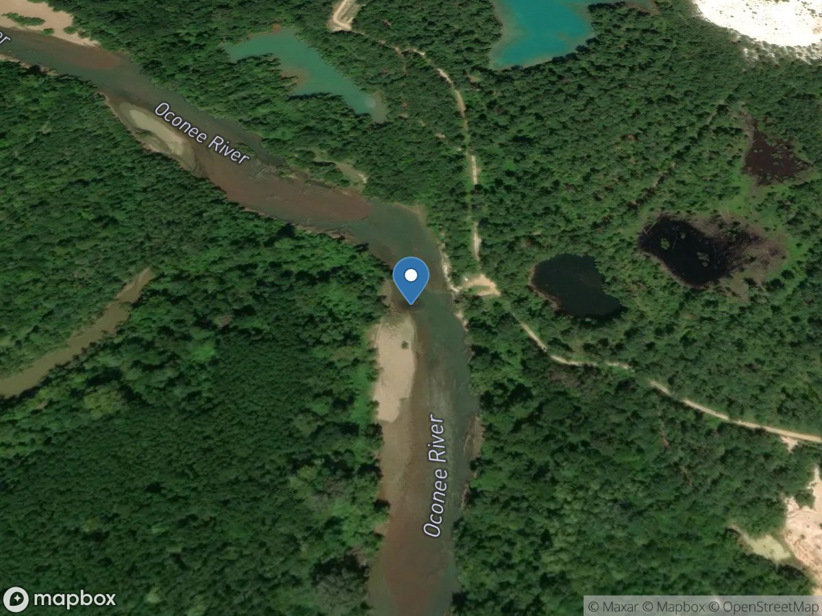 Oconee River at Avant Mine, near Oconee, GA location