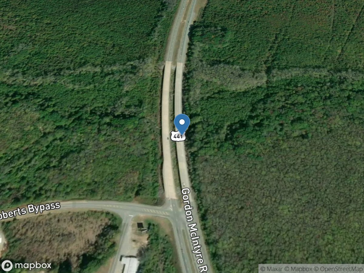 Commissioner Creek at US 441, at McIntyre, GA location