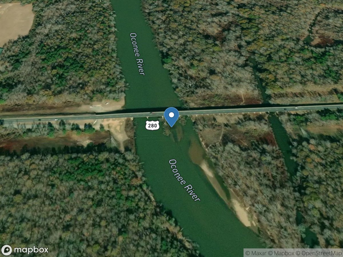 Oconee River near Mount Vernon, GA location