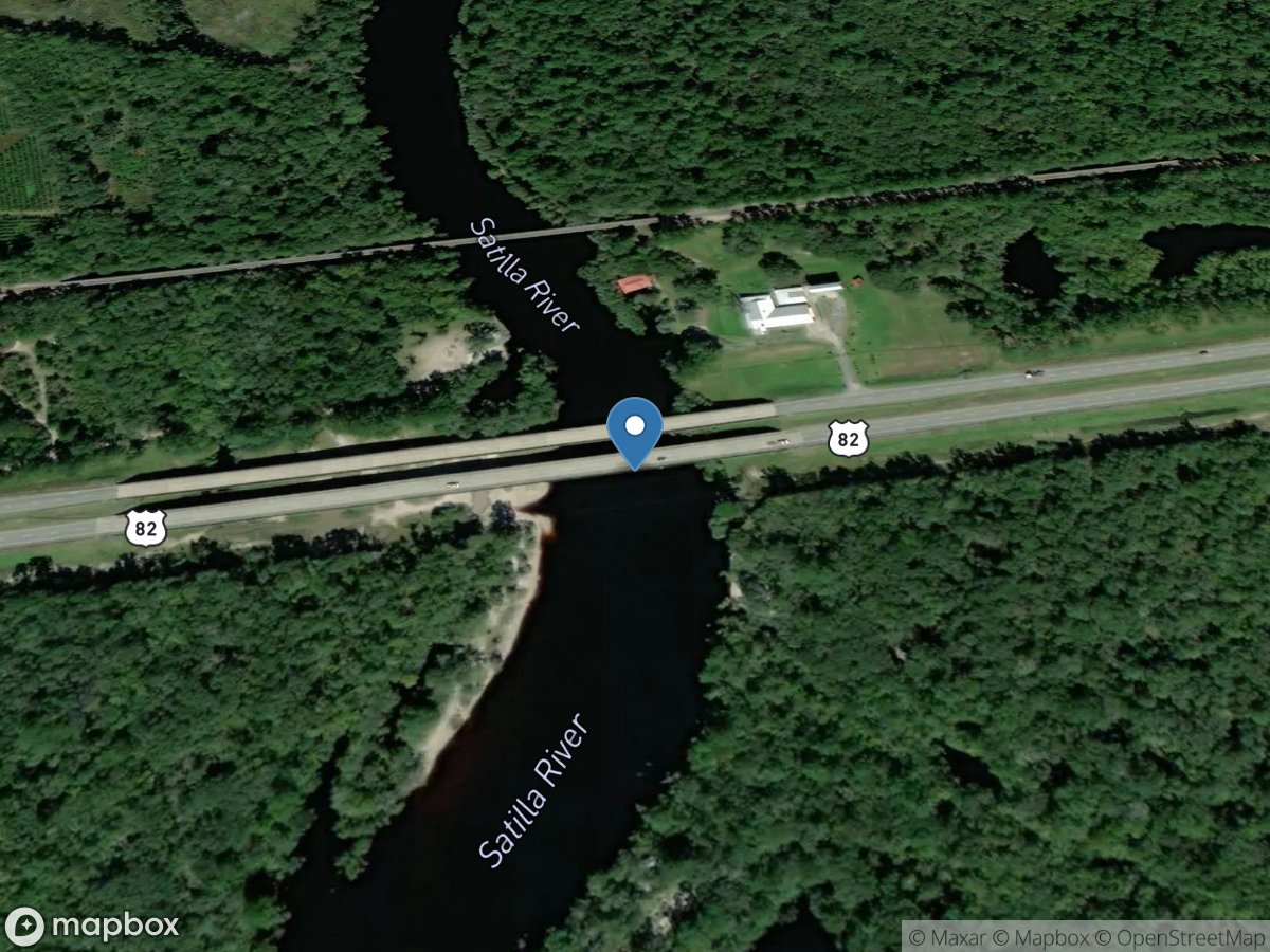 Satilla River at Atkinson, GA location