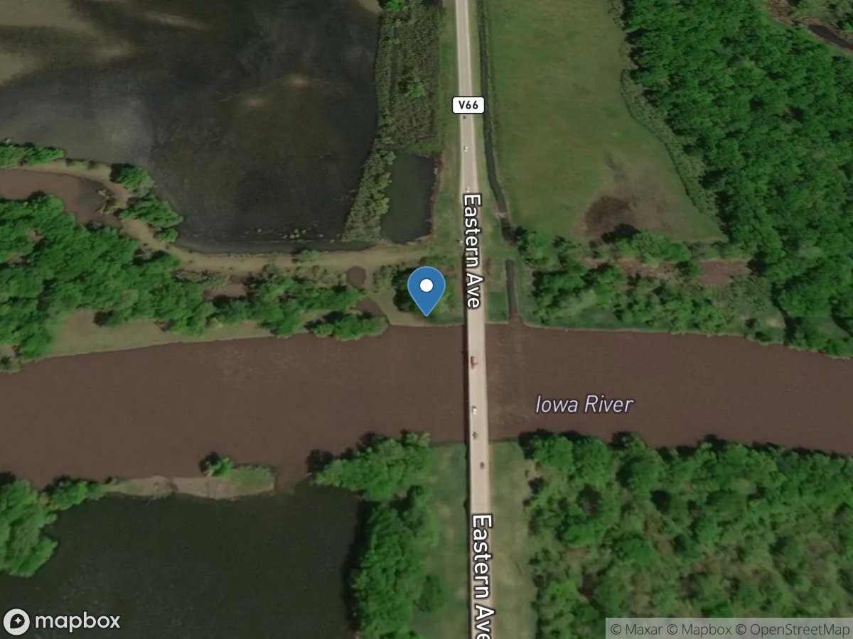 Iowa River at Marengo, IA location