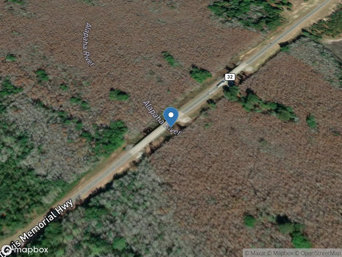 Alapaha River at GA 125/32 near Irwinville, GA location