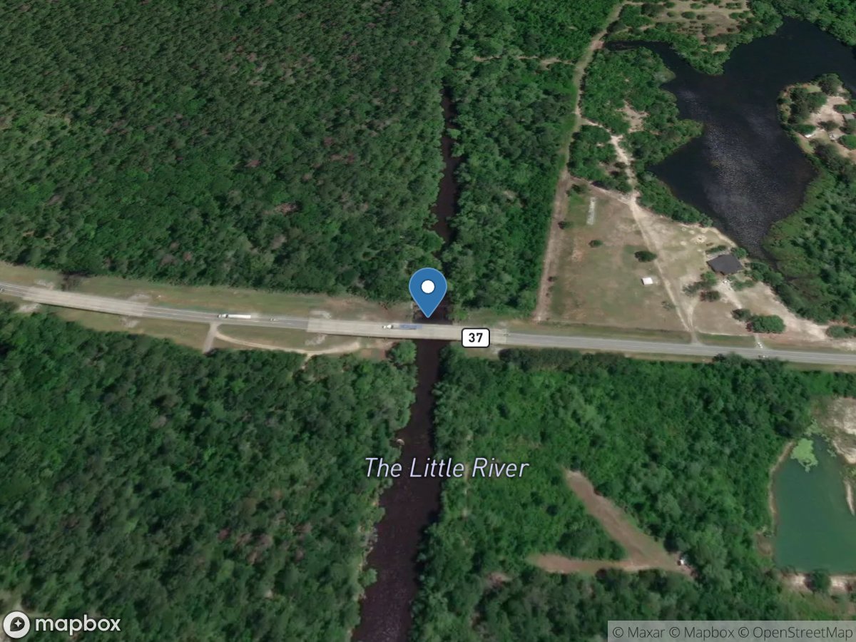 Little River near Adel, GA location