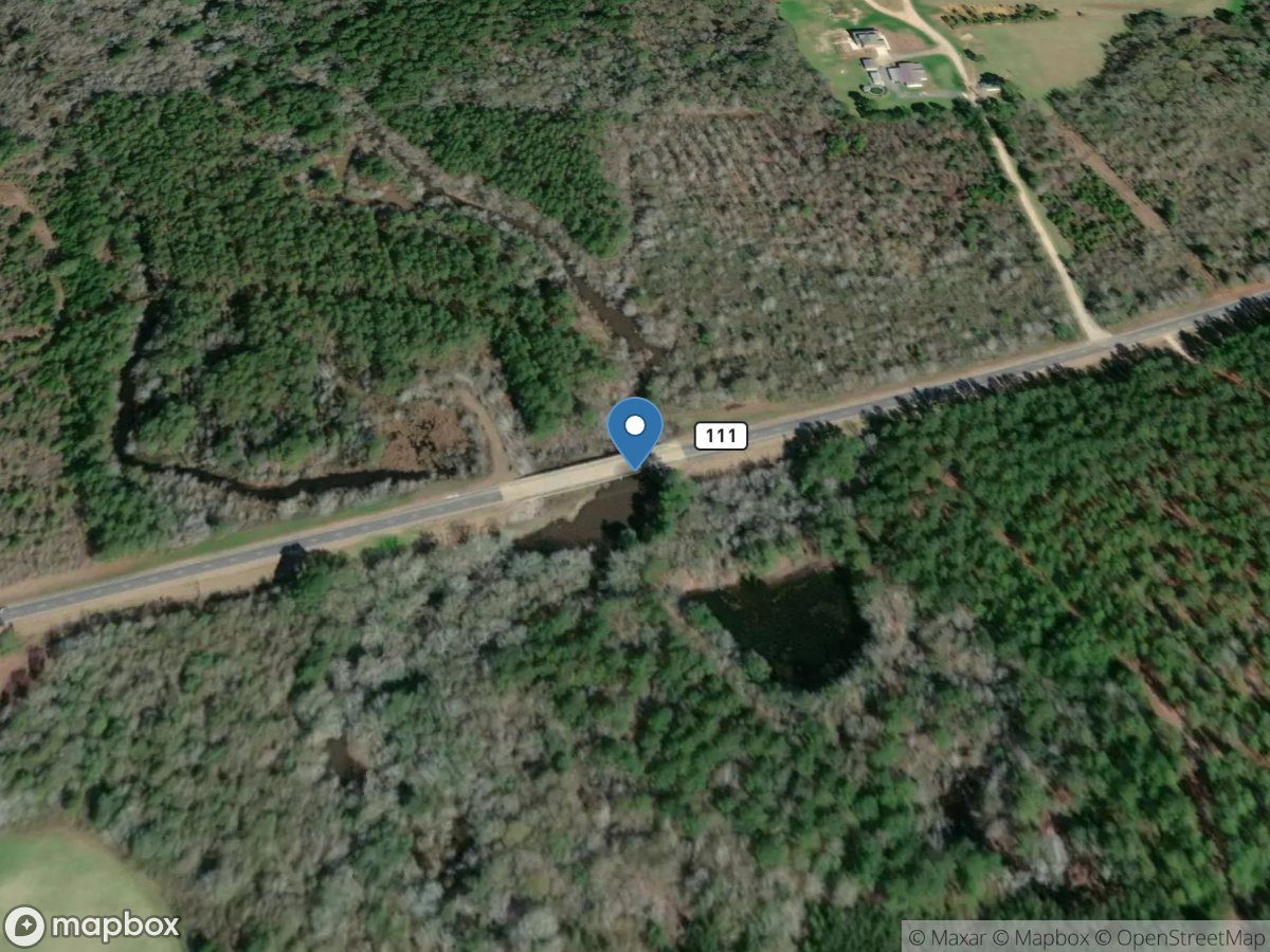 Little Ochlockonee River at GA 111, near Moultrie,GA location