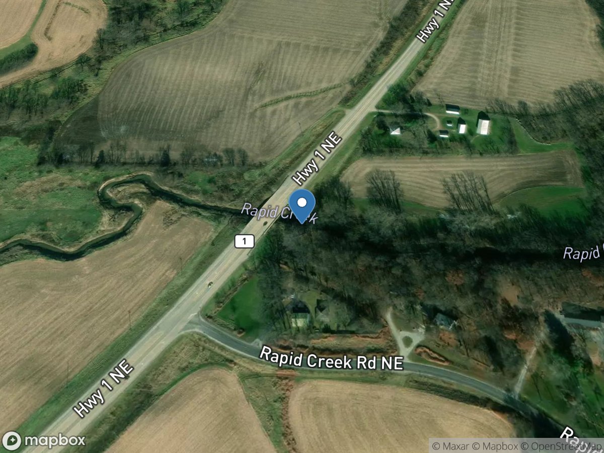 Rapid Creek near Iowa City, IA location