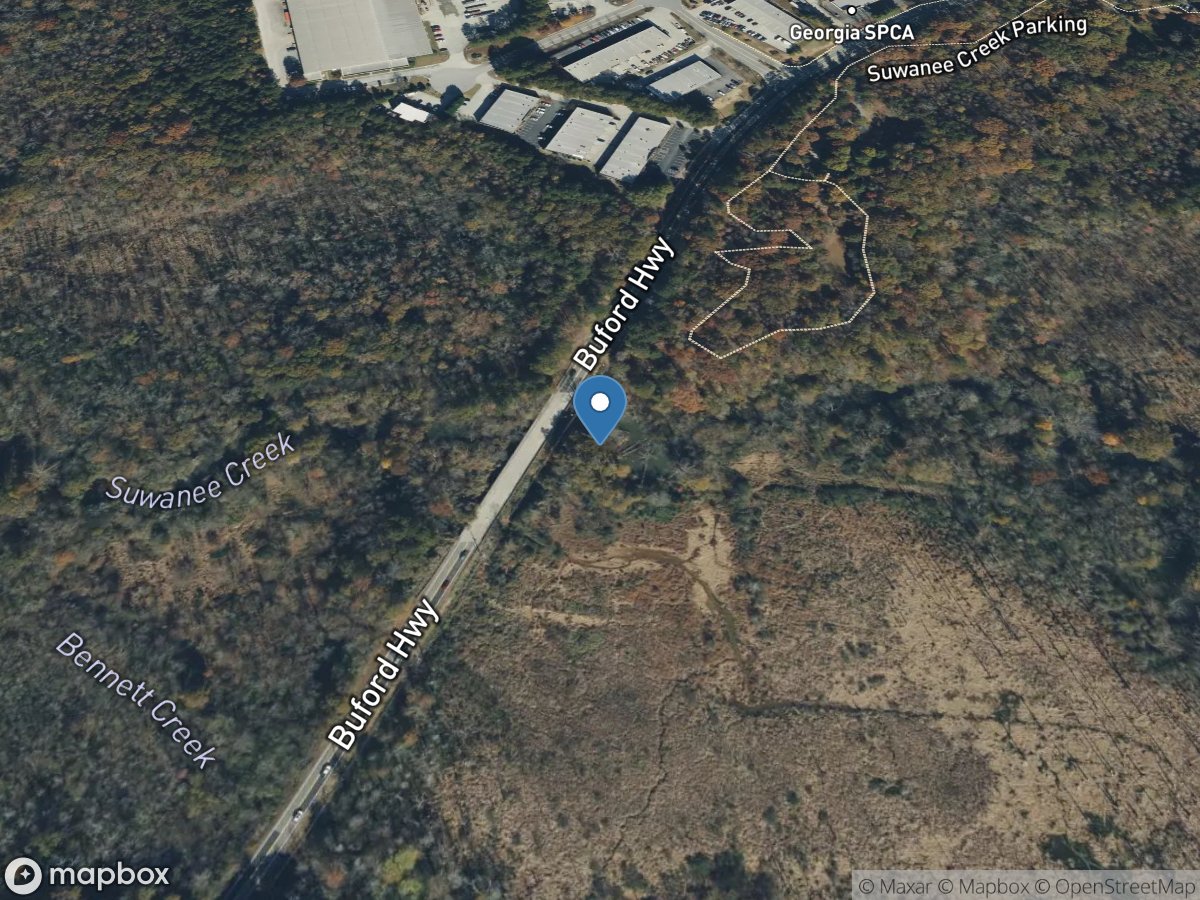 Suwanee Creek at Suwanee, GA location