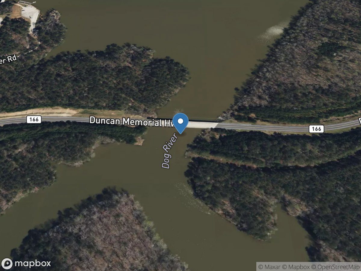 Dog River at GA 166, near Fairplay, GA location