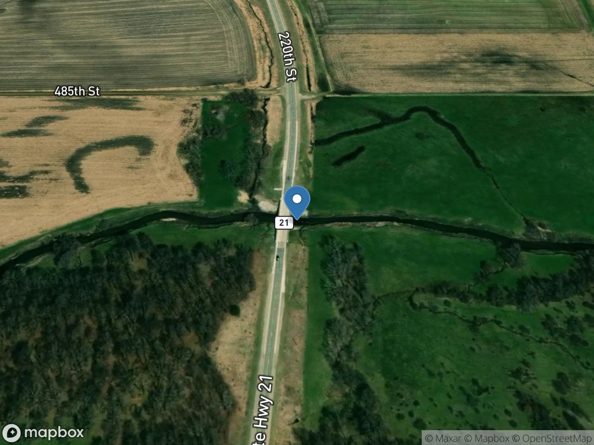 Deep River at Deep River, IA location