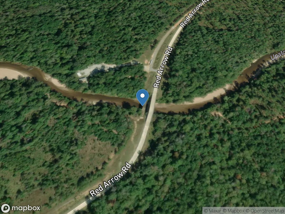 Upatoi Creek near Columbus, GA location