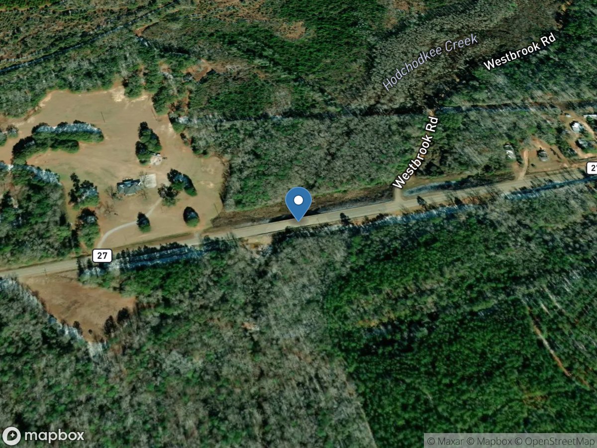 Hodchodkee Creek near Lumpkin, GA location