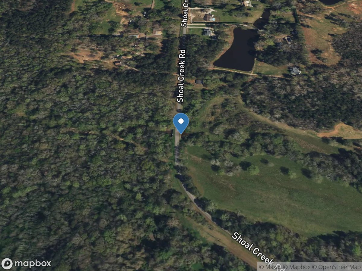 Shoal Creek at Shoal Creek Road, near Griffin, GA location