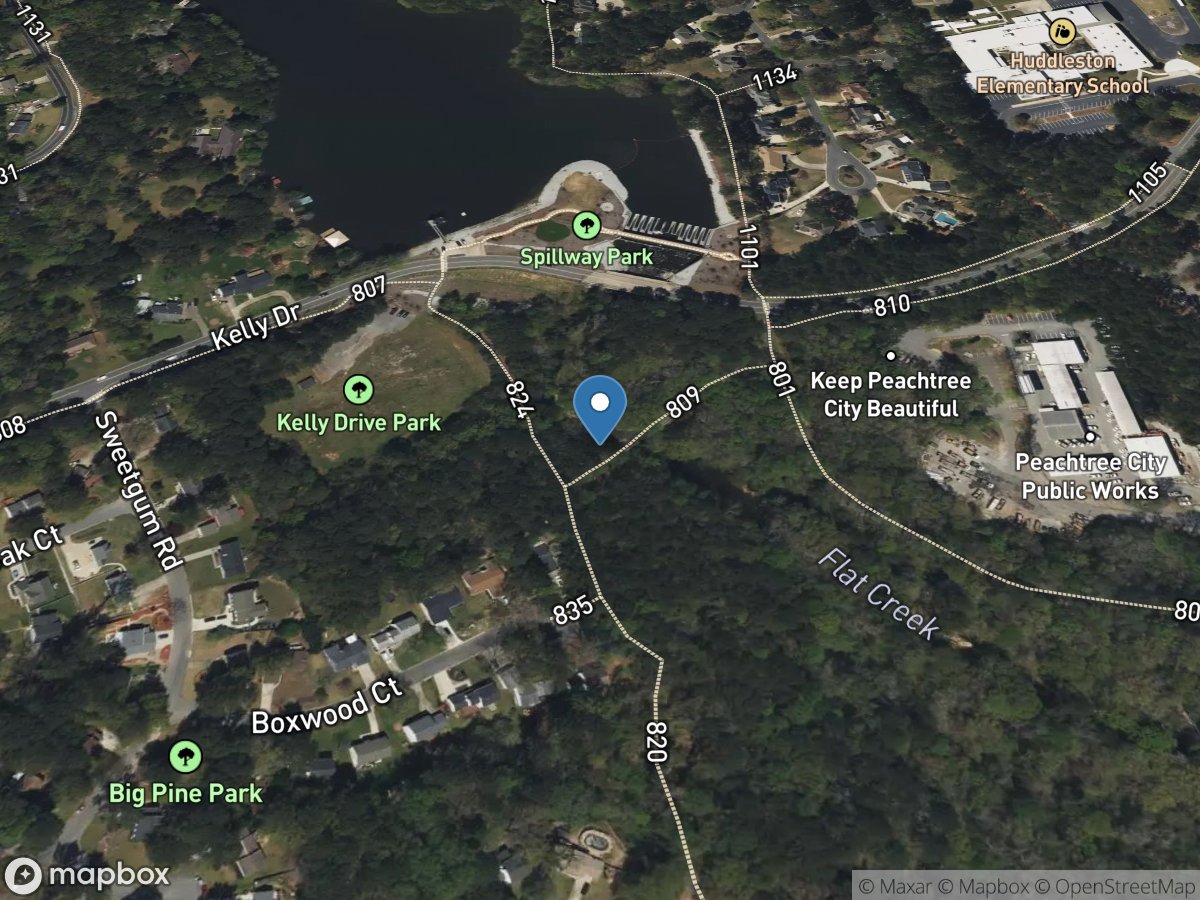 Flat Creek Ds of Lake at Peachtree City, GA location