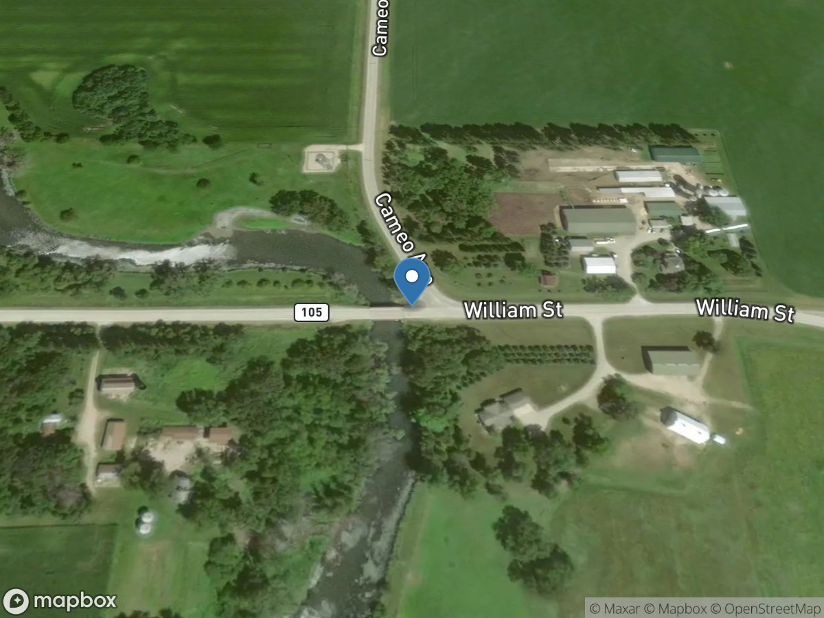 Deer Creek near Carpenter, IA location