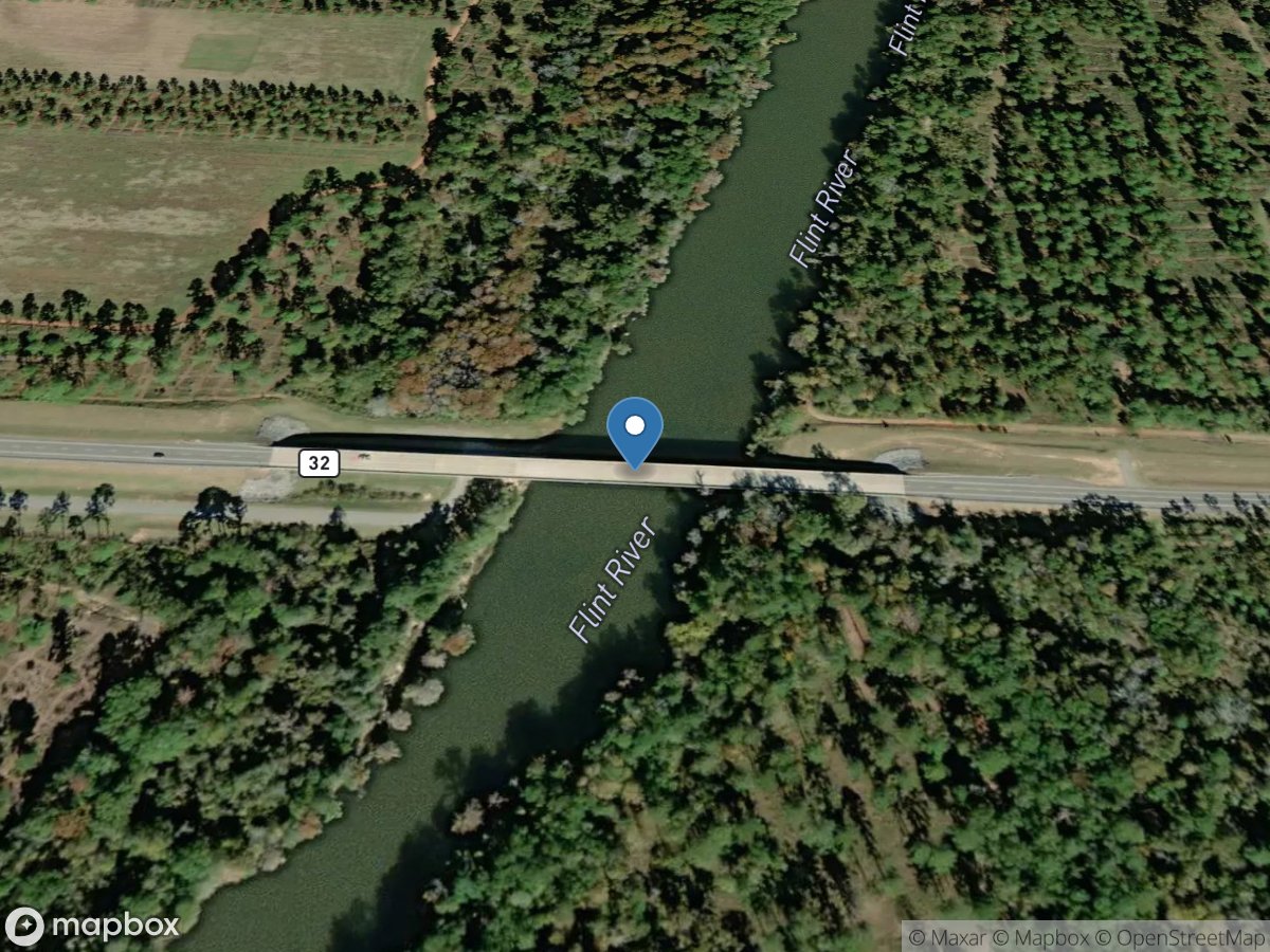 Flint River at GA 32, near Oakfield, GA location