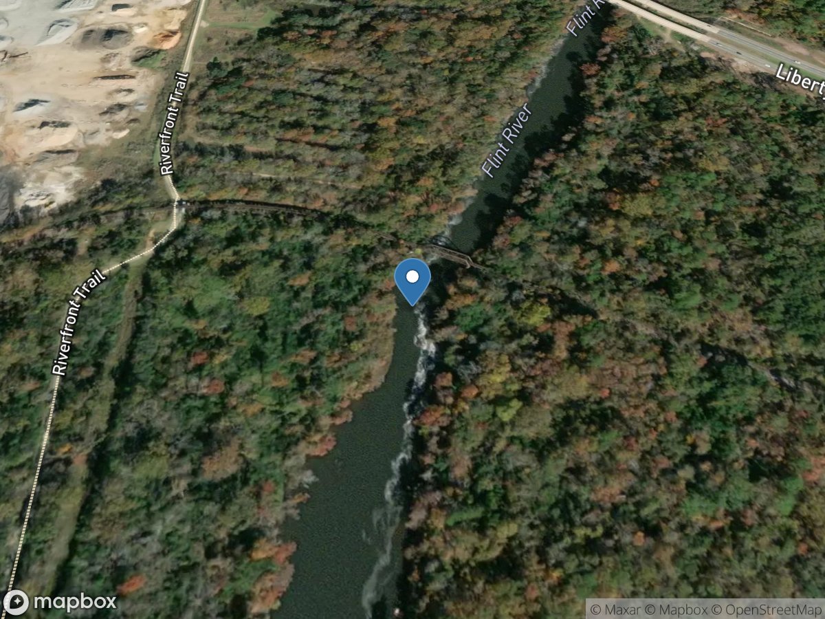 Flint River at Albany, GA location