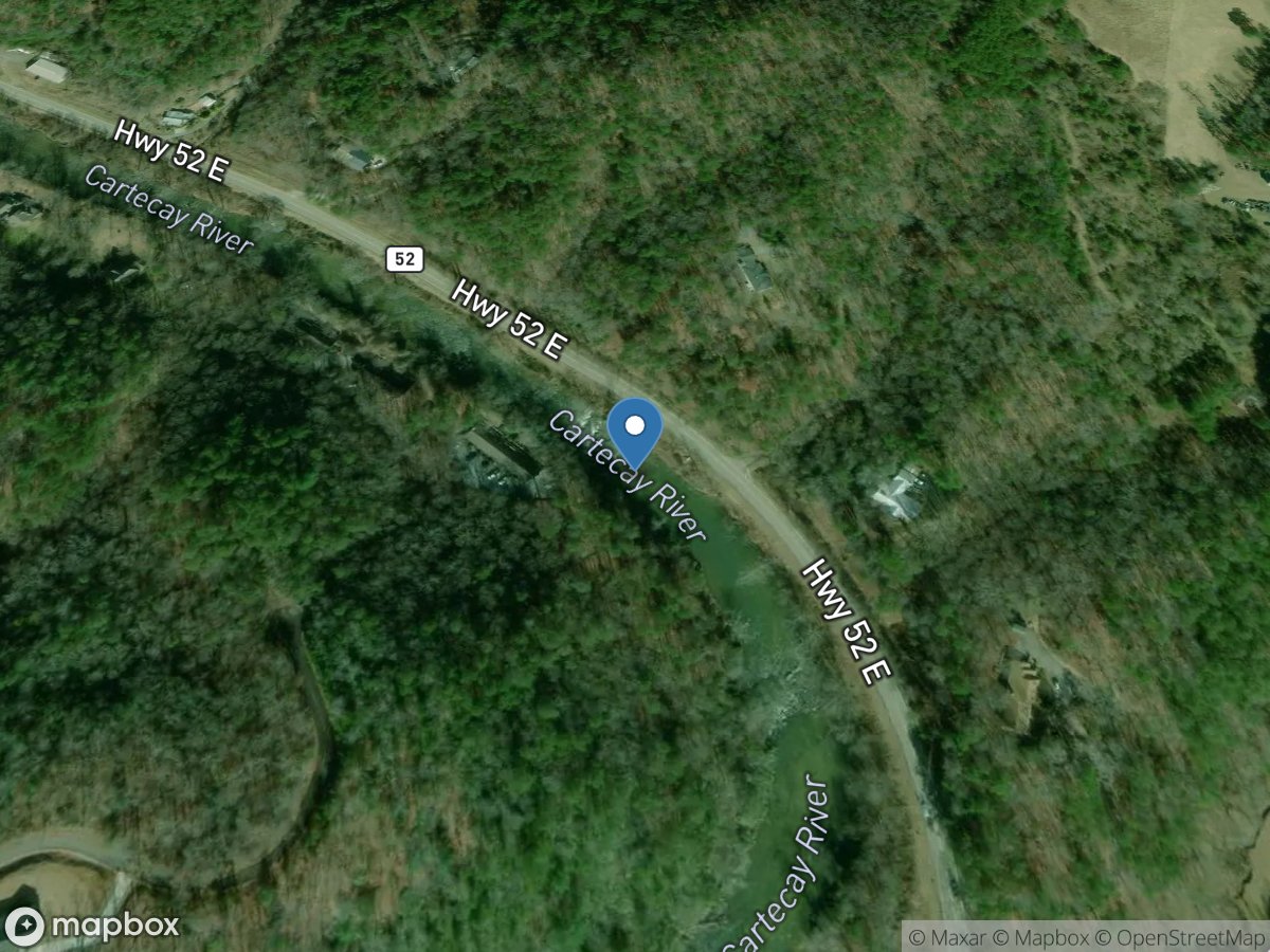 Cartecay River near Ellijay, GA location