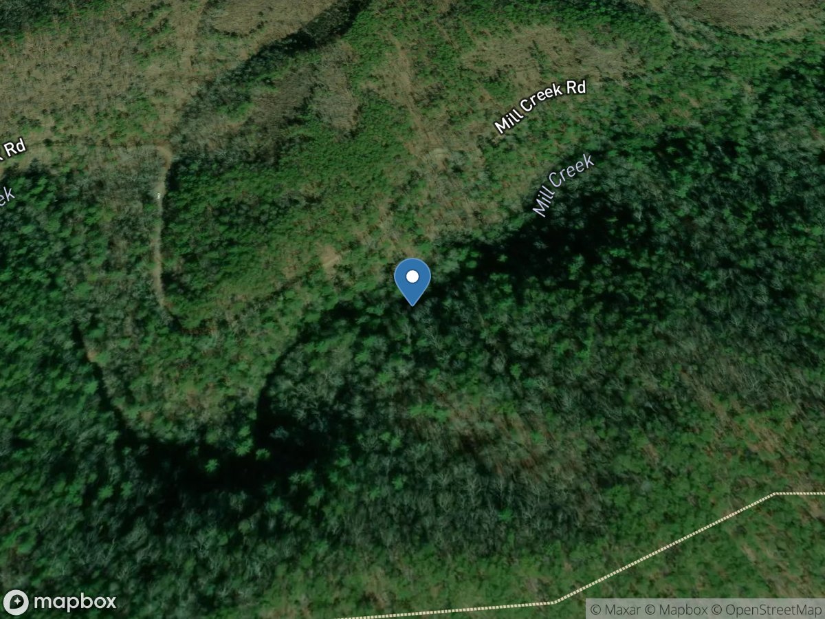 Mill Creek near Crandall, GA location